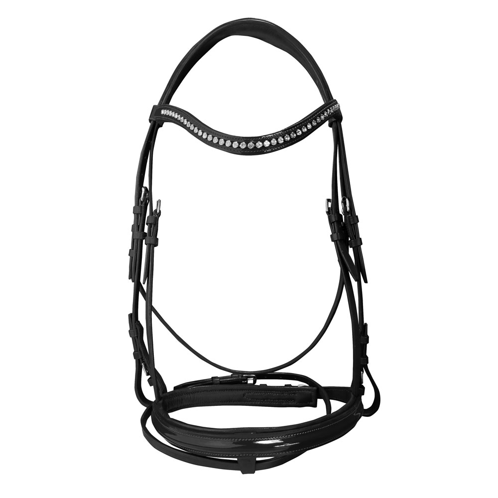 CABEZADA MONTAR CRYSTAL RIENDA GOMA