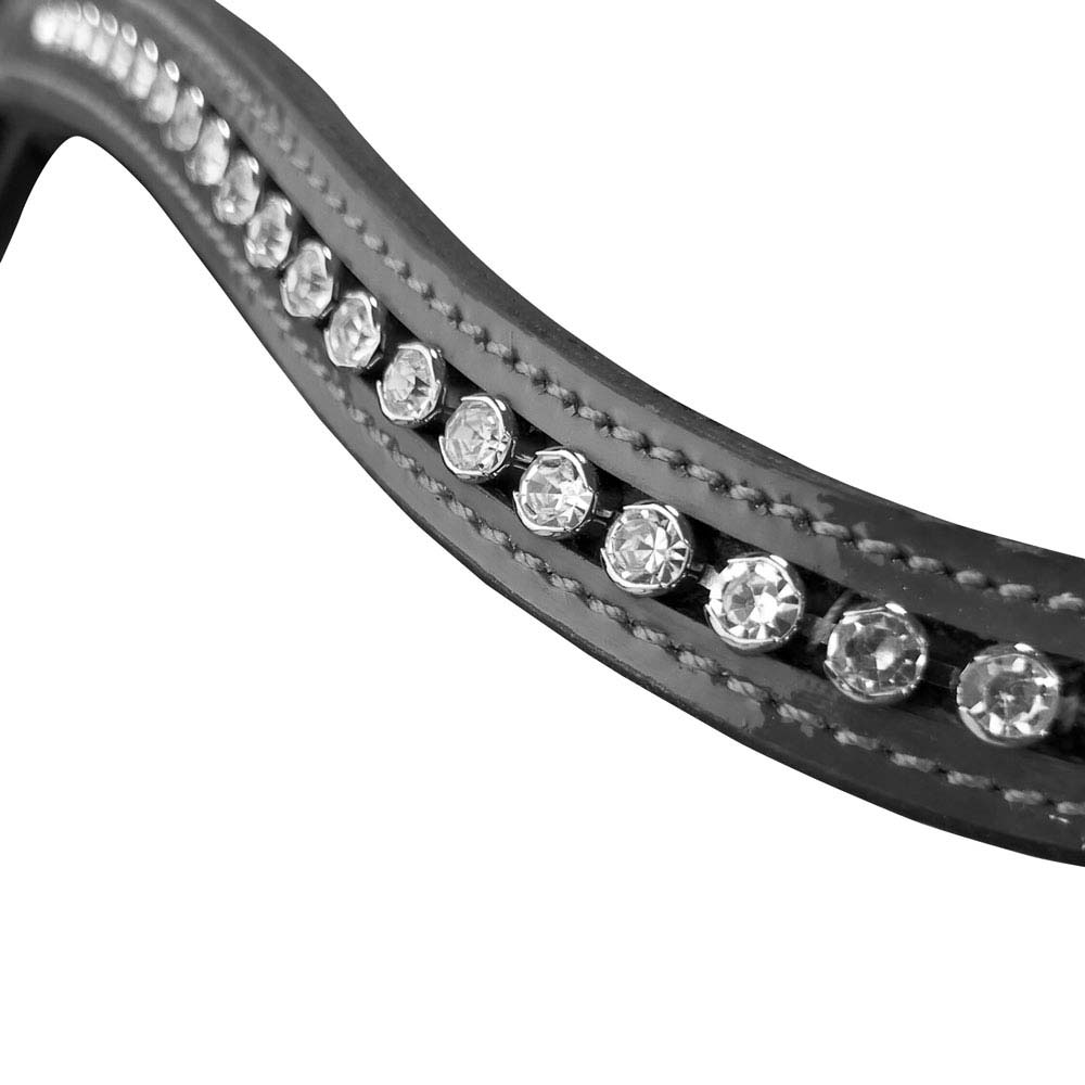 CABEZADA MONTAR CRYSTAL RIENDA GOMA - Imagen 5