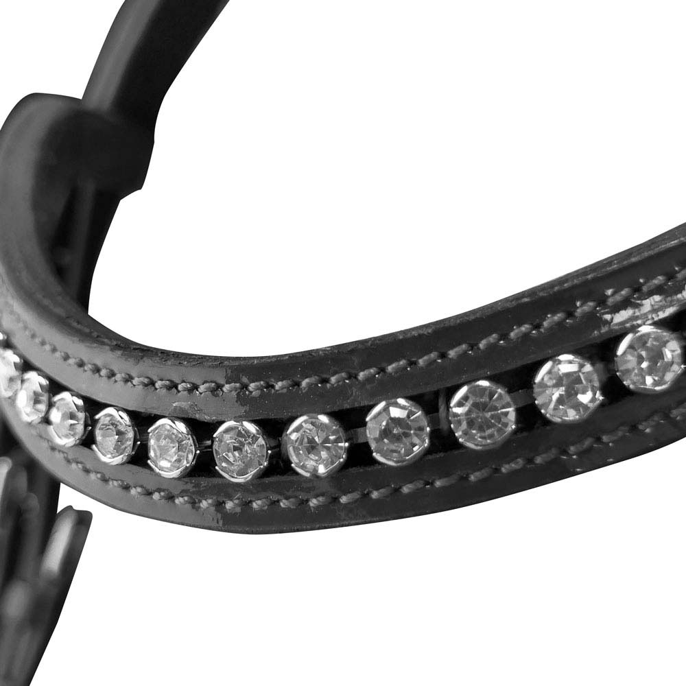 CABEZADA MONTAR CRYSTAL RIENDA GOMA - Imagen 6