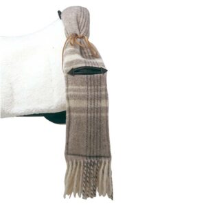 MANTA ESTRIBERA LANA CON BOLSILLO