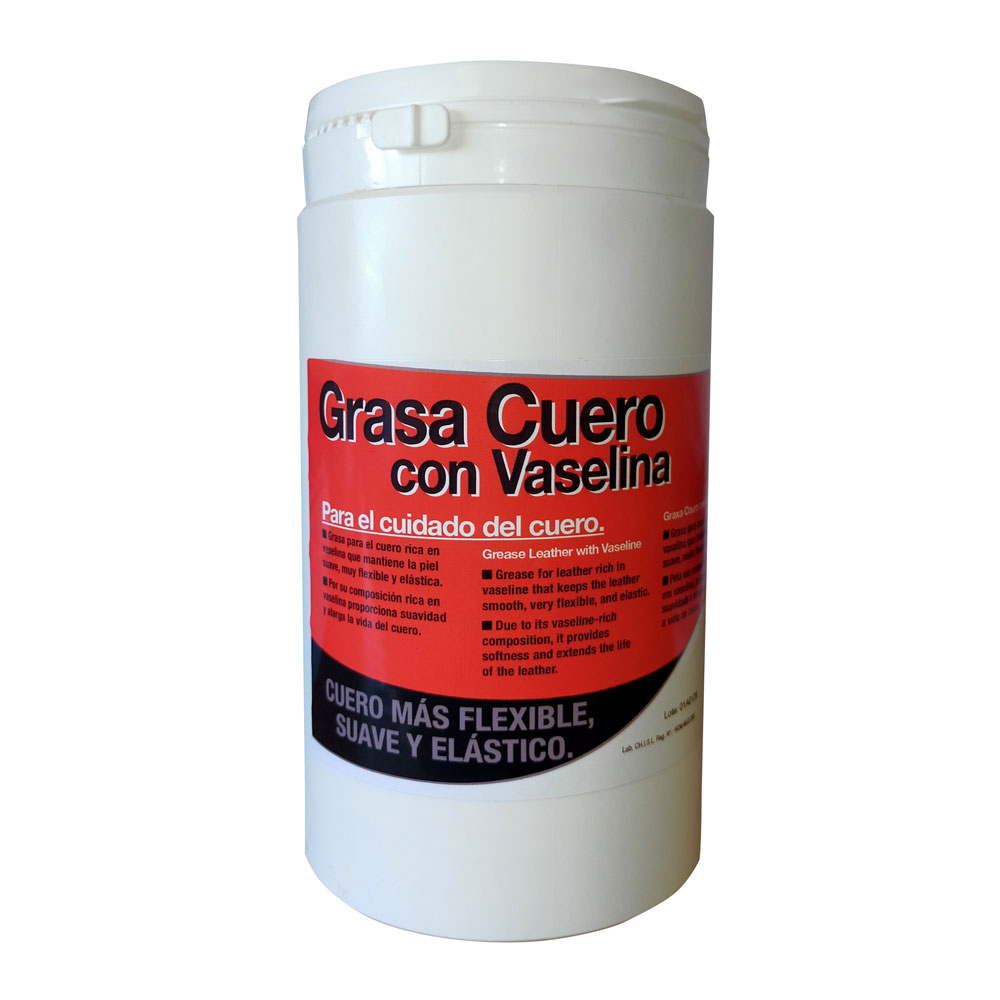 GRASA CUERO CON VASELINA